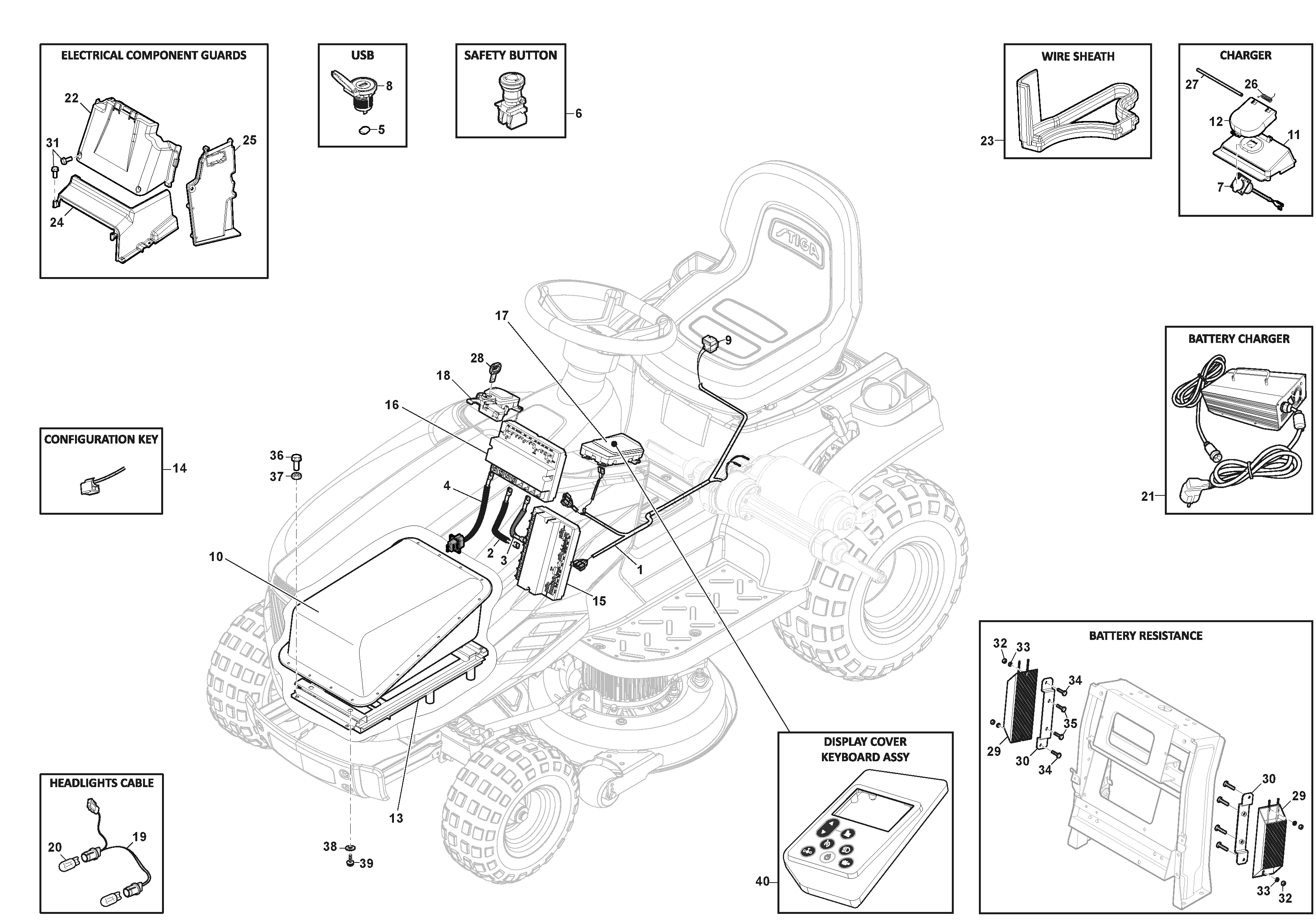 Tornado 7108e - Electrical Parts