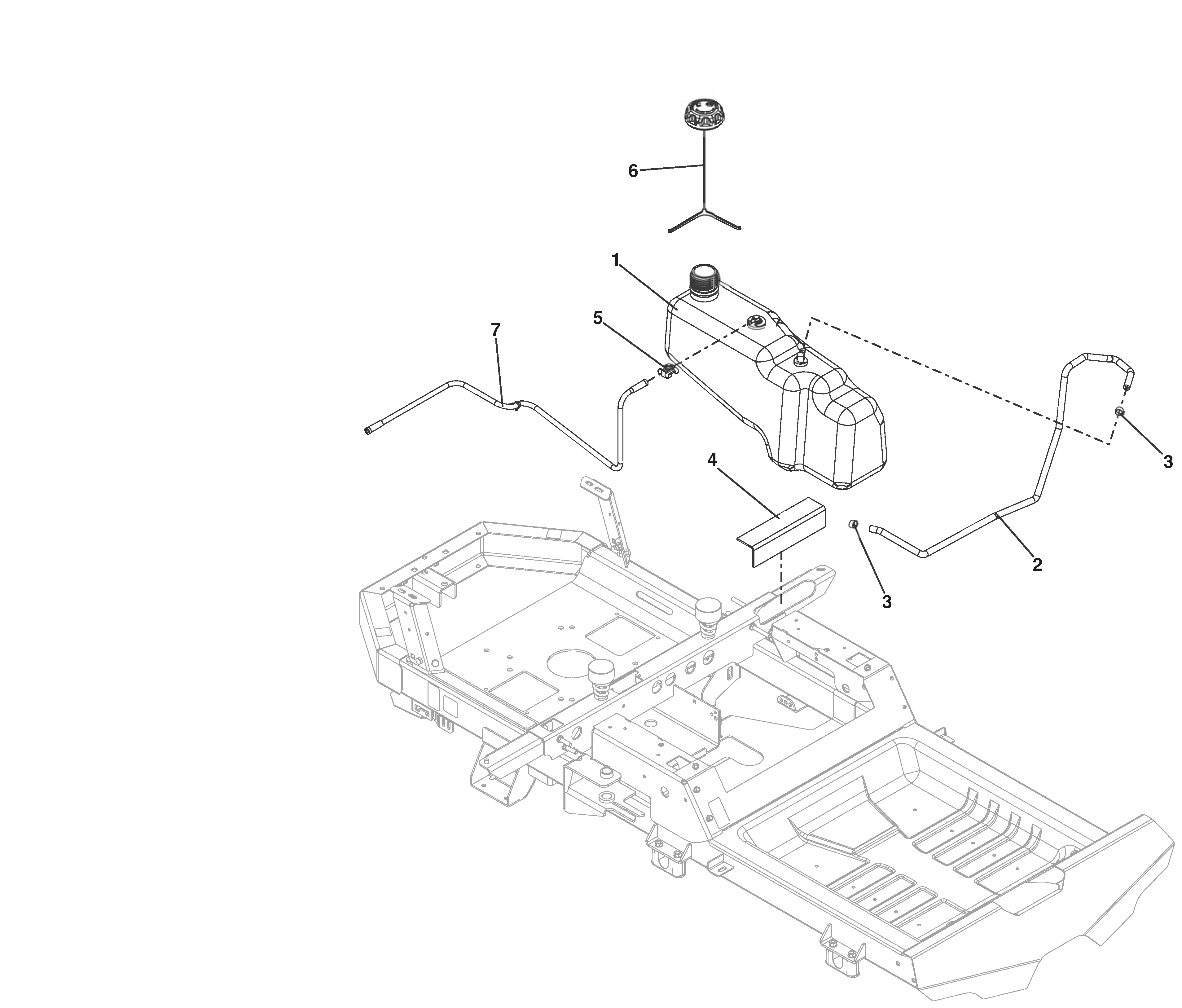 Stiga ZT 5132 T - Fuel System Stiga ZT 5132 T - Fuel System