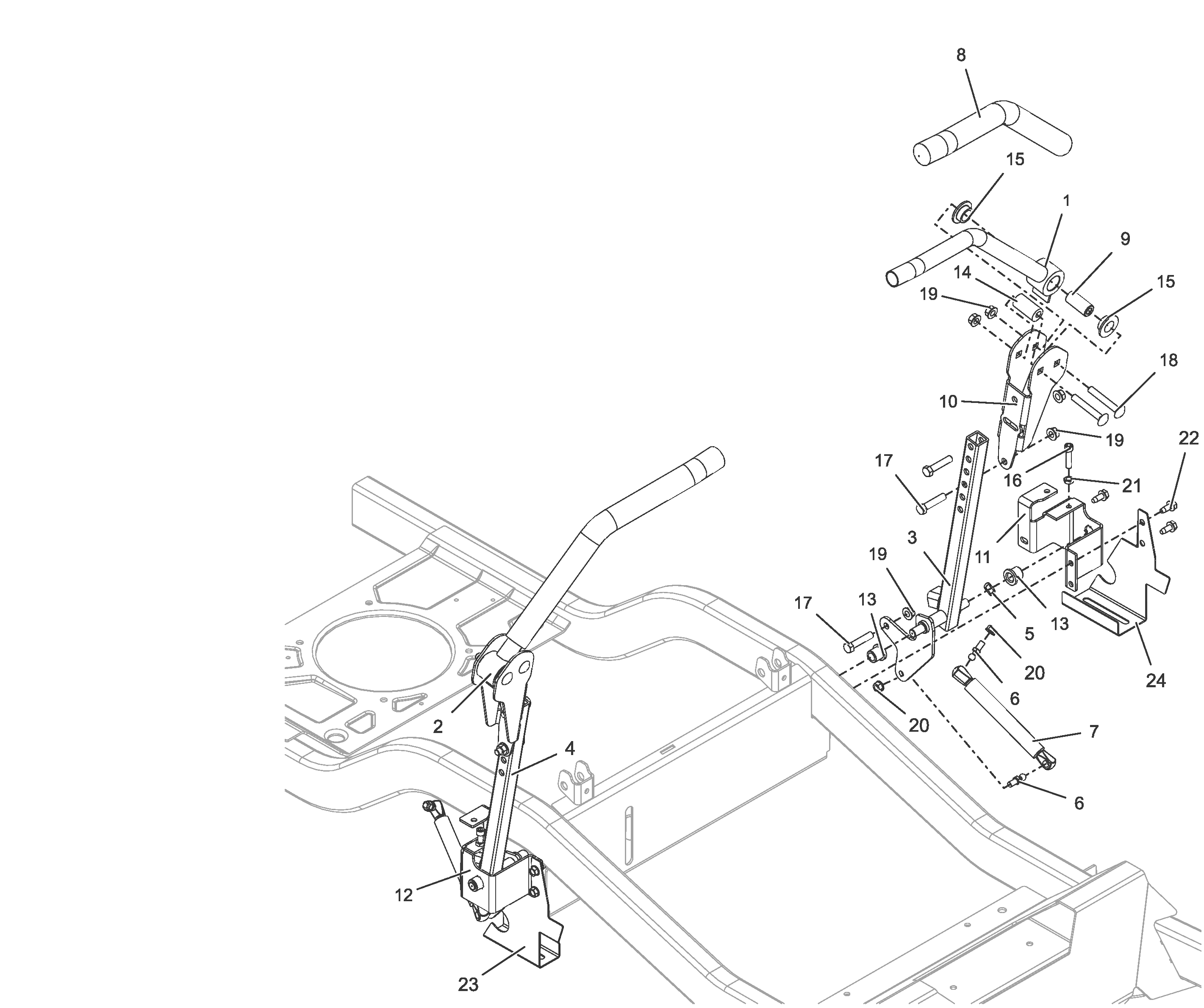 Stiga ZT 7132 T - Controls