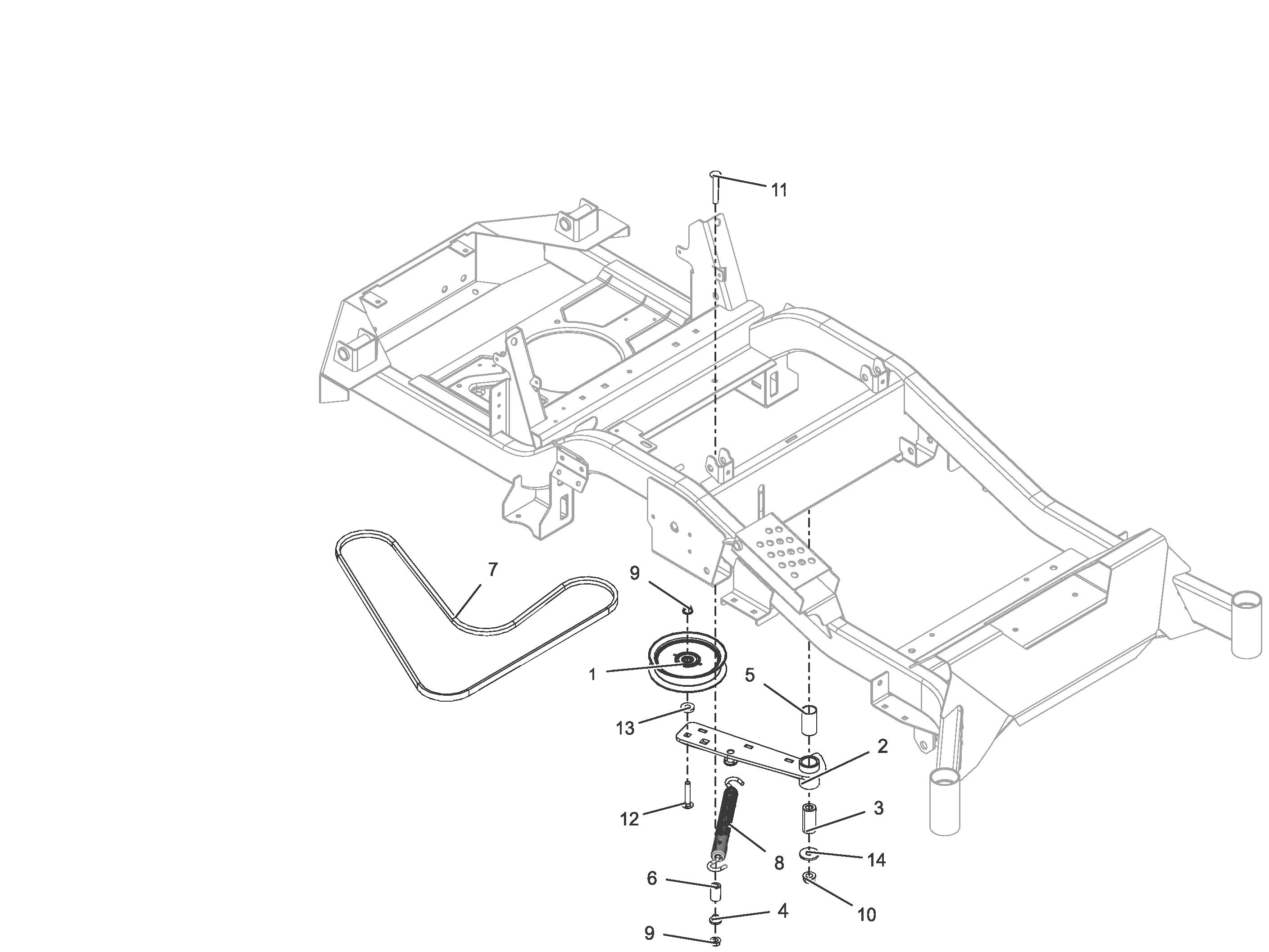 Stiga ZT 7132 T - Transaxle Drive