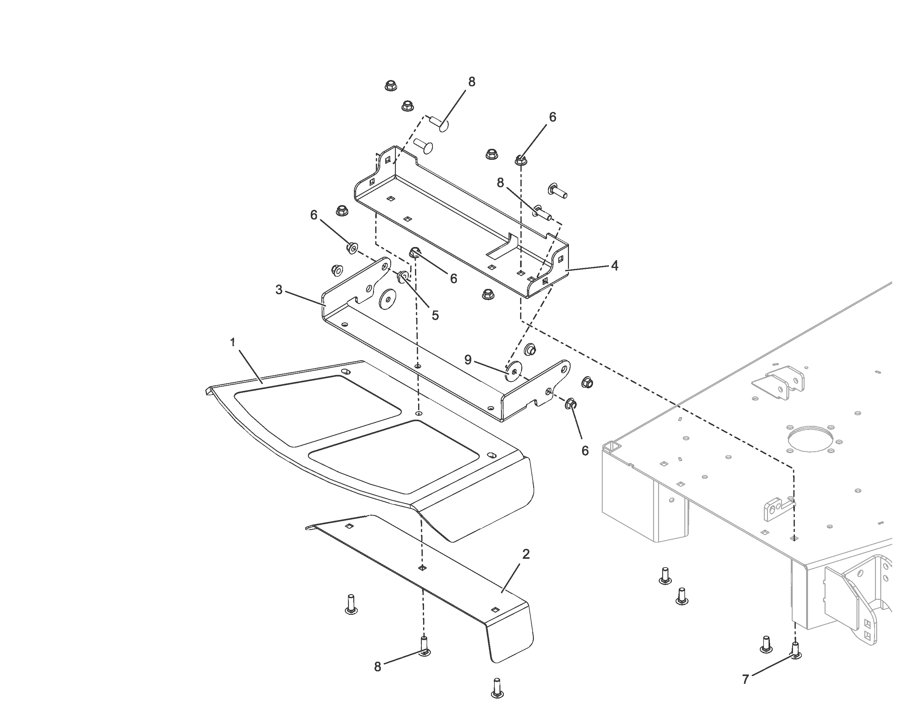 Stiga ZT 7132 T - Discharge Chute