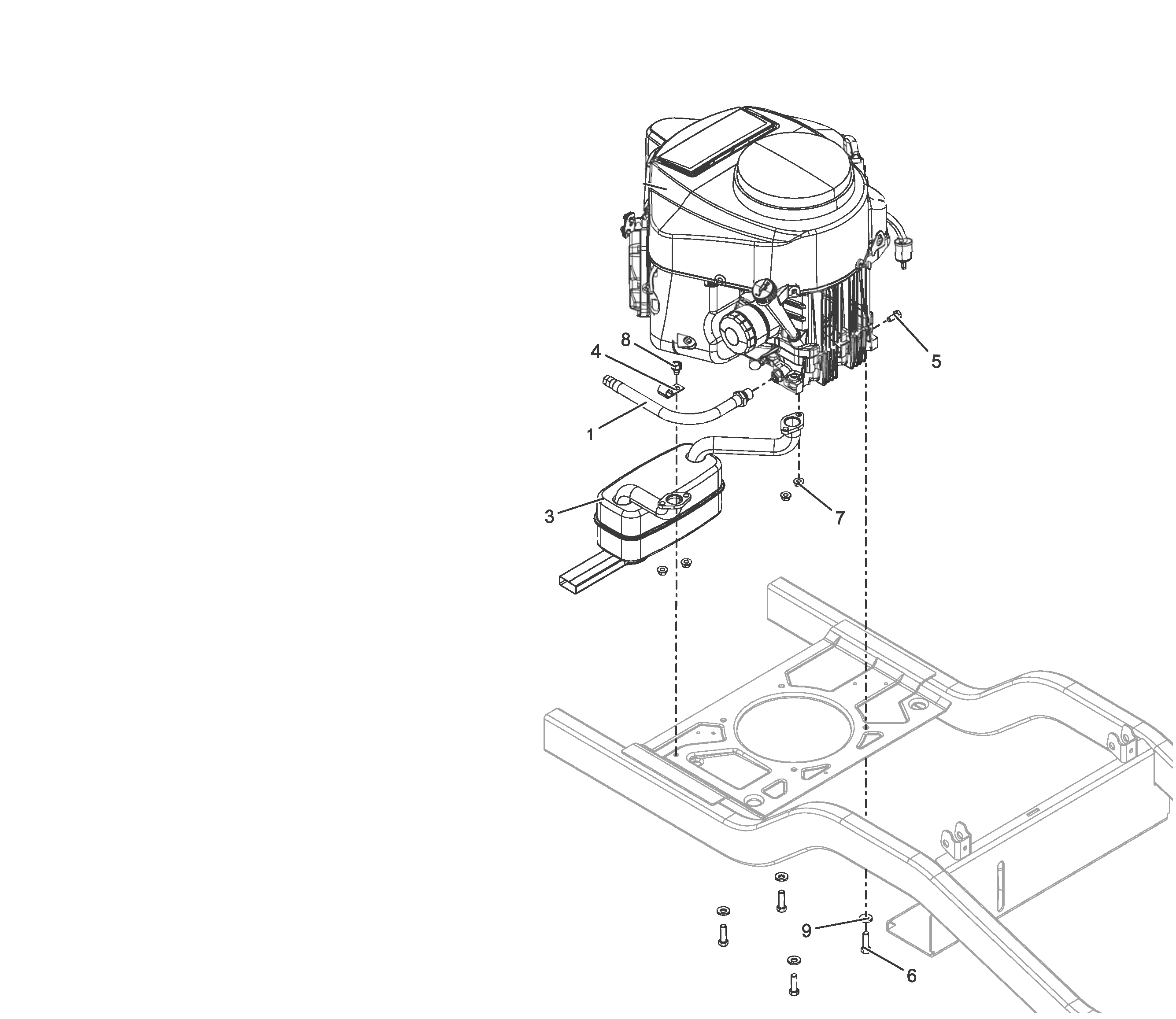 Stiga ZT 7132 T - Engine-Kawasaki