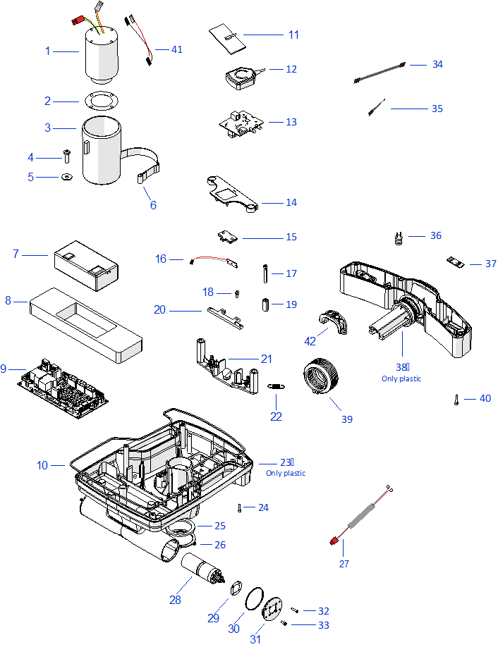 Zucchetti Ambrogio Twenty TwentyFive 25 Spare Parts View 3 Zucchetti Ambrogio Twenty TwentyFive 25 Spare Parts View 3