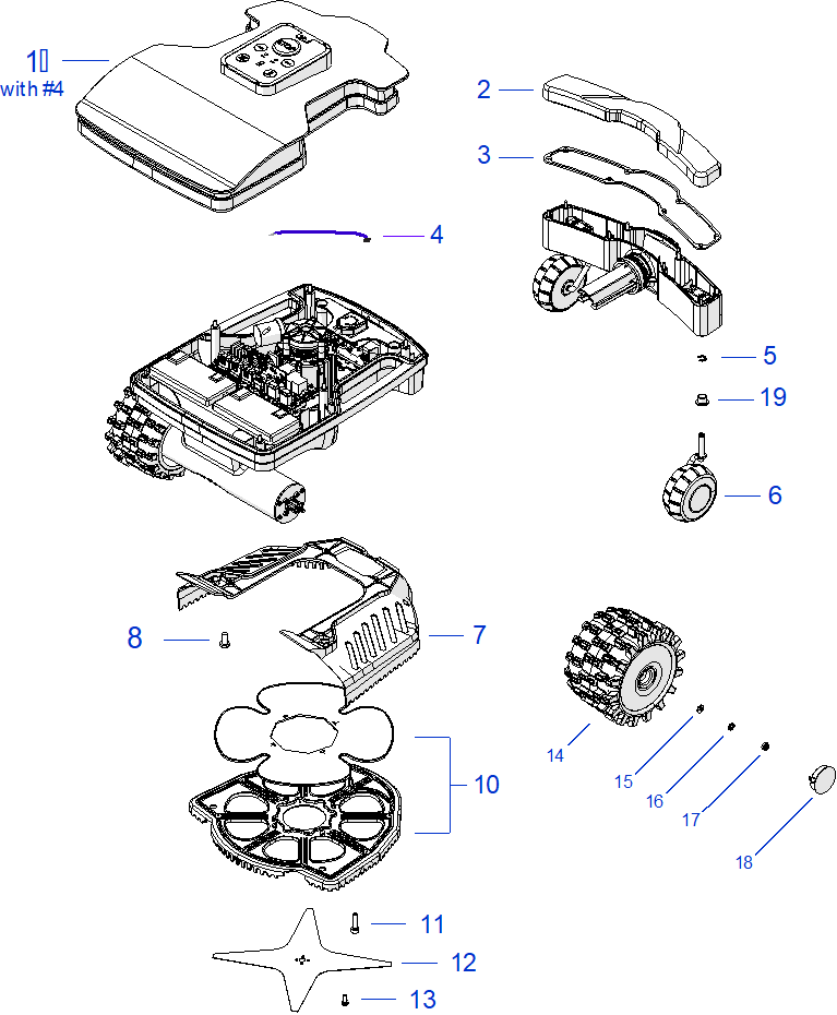 Ambrogio Twenty TwentyNine 29 Spare Parts - View 2 Ambrogio Twenty TwentyNine 29 Spare Parts - View 2