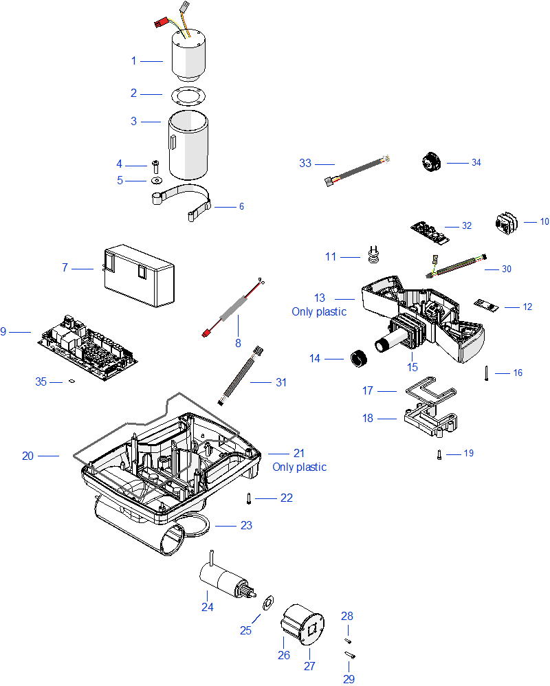 Ambrogio Twenty ZR EVO - Electronics Ambrogio Twenty ZR EVO - Electronics