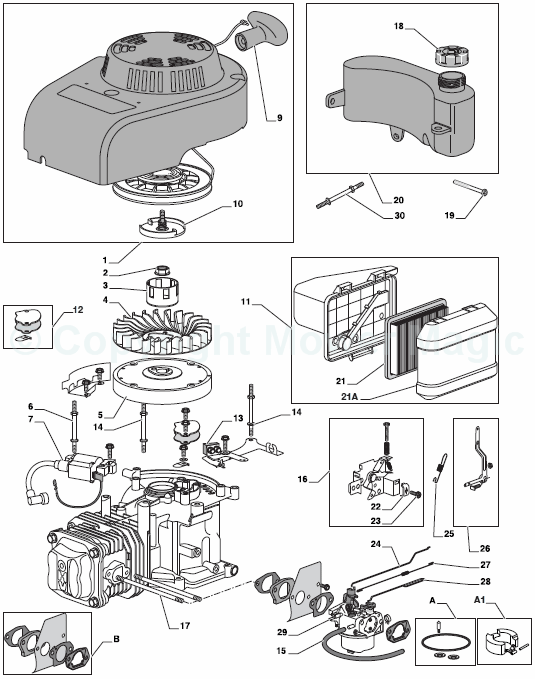 RM55 160CC OHV (WBE0701), 1