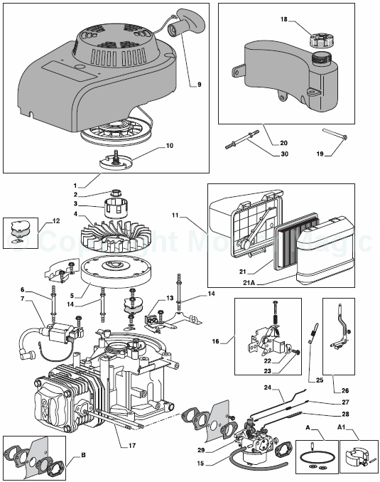 RM65 196CC OHV (WBE0704), 1