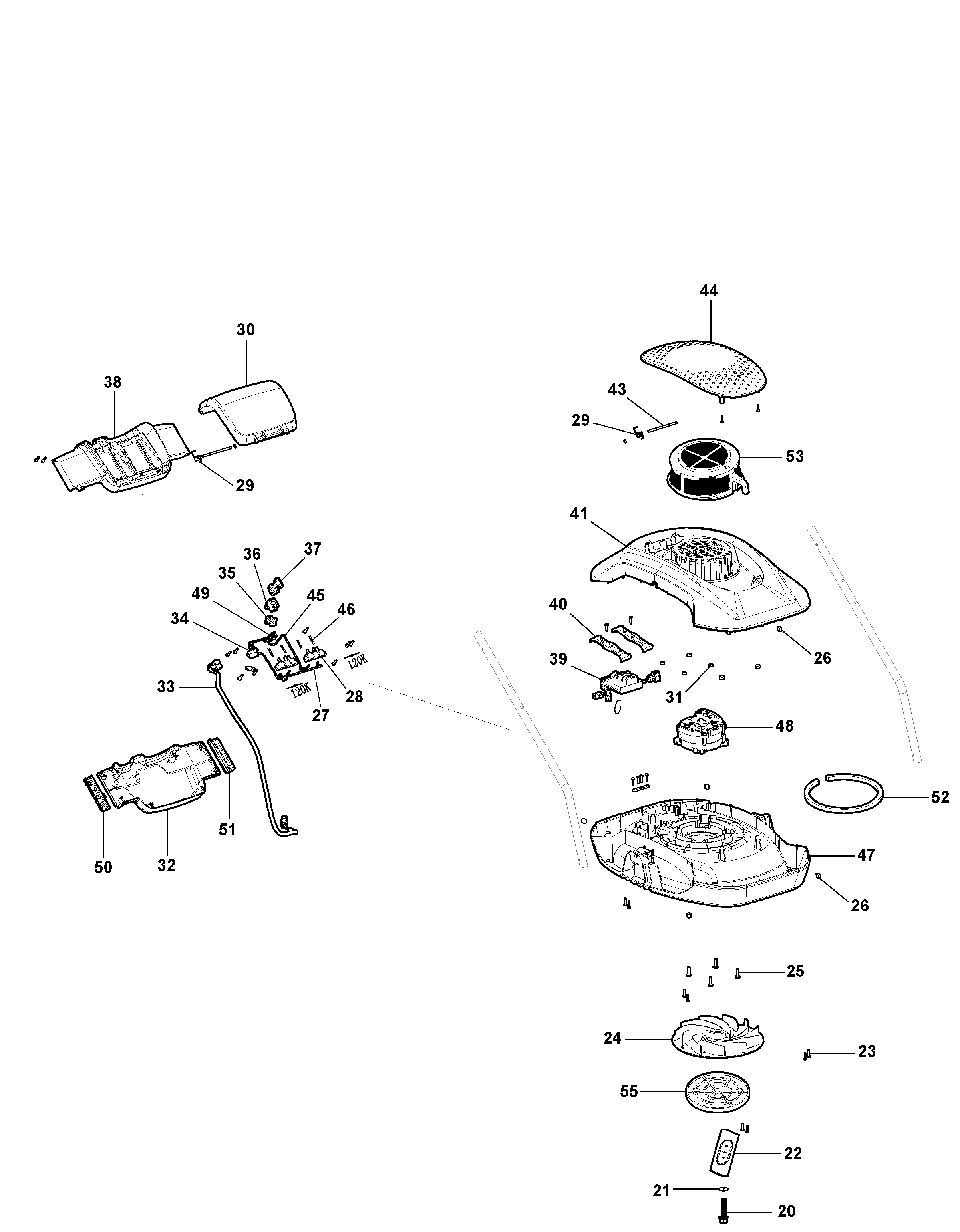 Stiga Aero 132e Kit (2023) - Housing