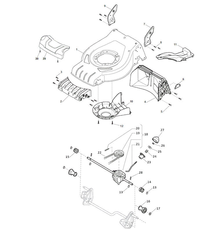 Alpina AL3 46SB 295486020 Chassis Spares