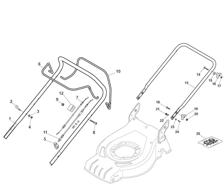 Alpina AL3 46SB 295486020 Handle Spares