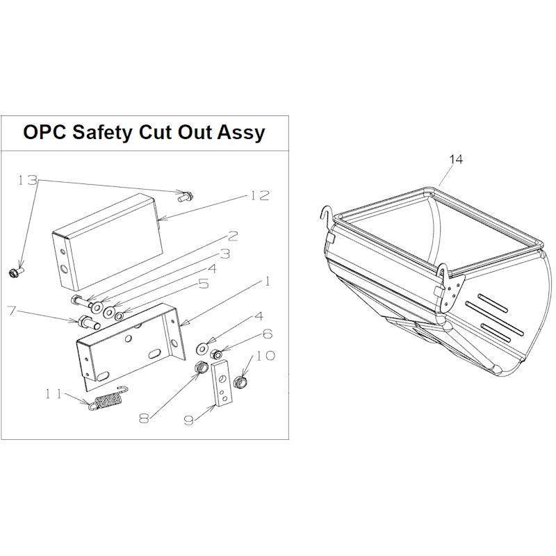 ATCO Clipper 20 Club Grasscatcher Spares