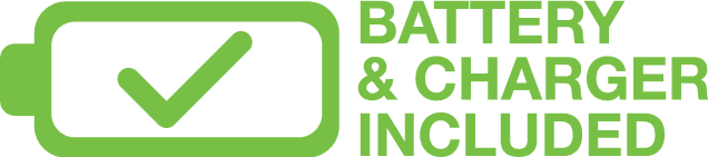 Cobra LB45024V Cordless Leaf Blower 24v includes the battery and charger.