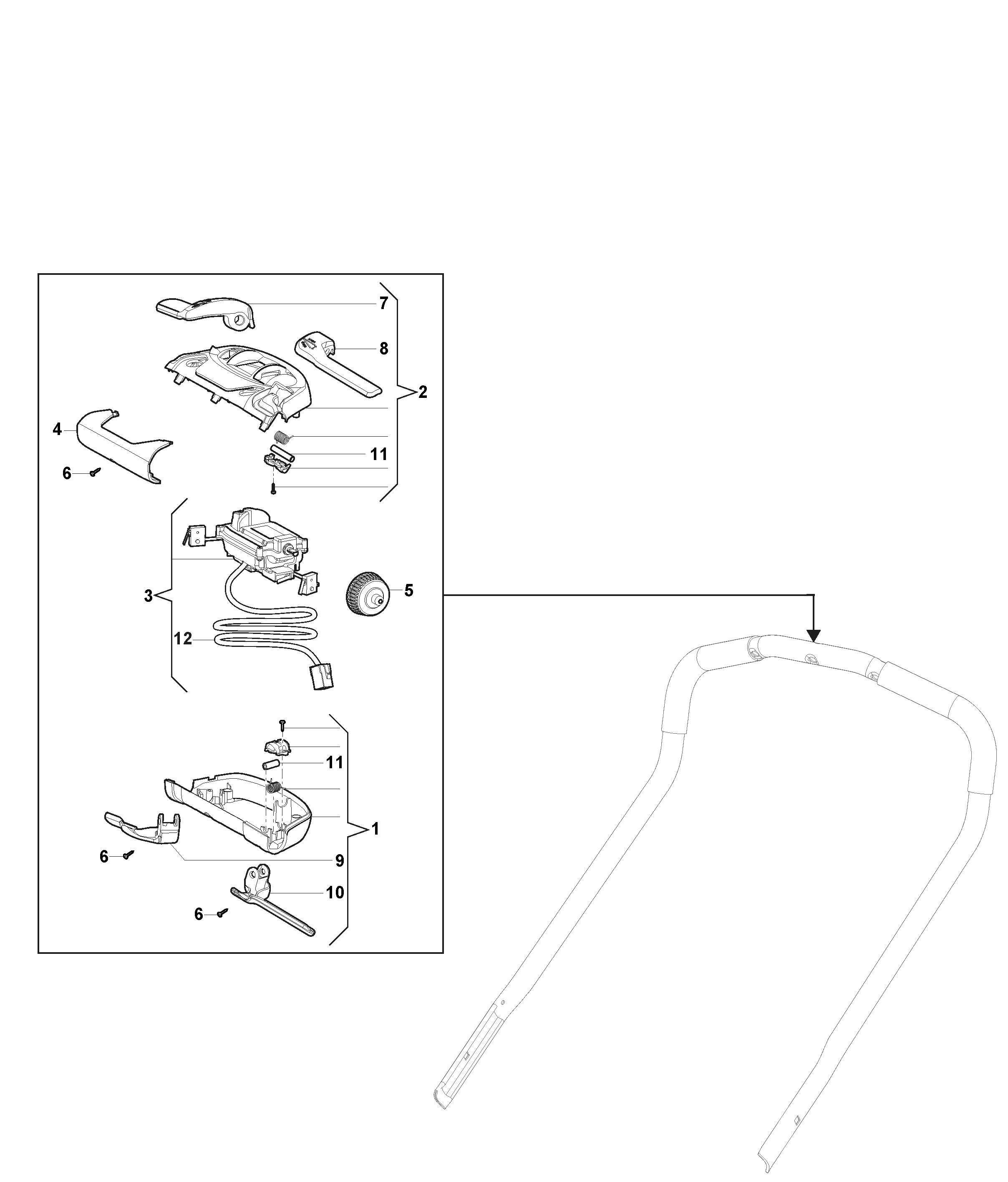 Stiga Combi 43 SQ DAE -  Digit Dash Board