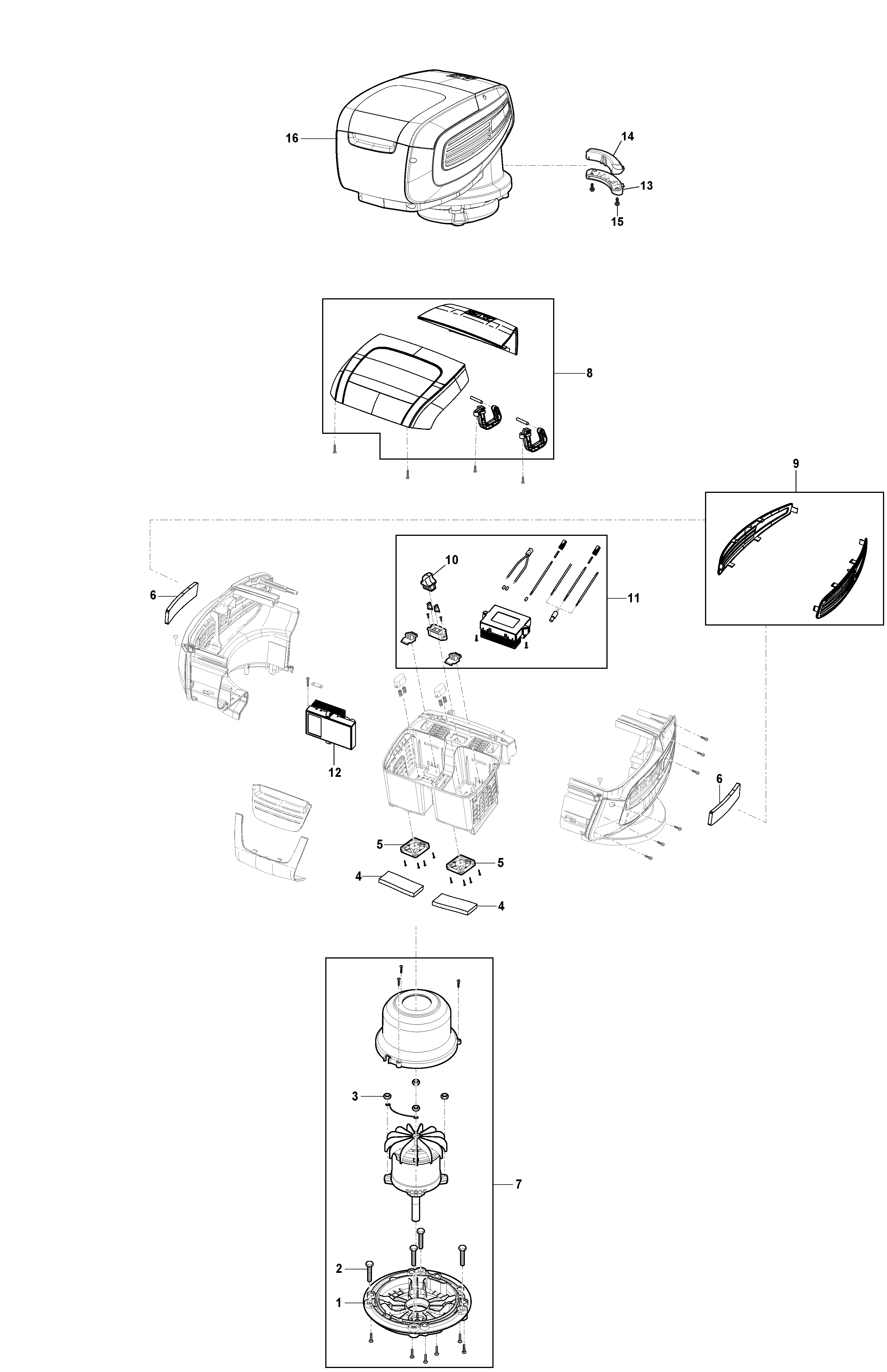 Stiga Combi 748 Q AE -  Electric Motor