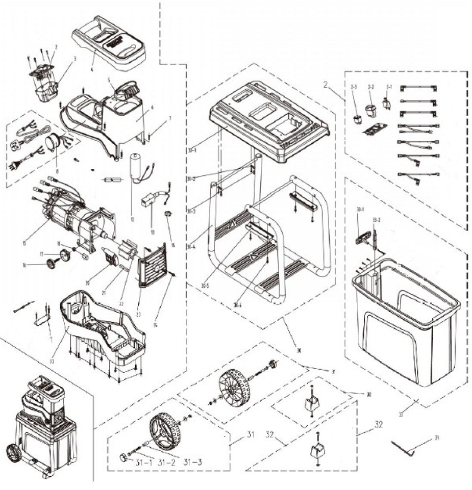 Cobra QS2500 Electric Shredder