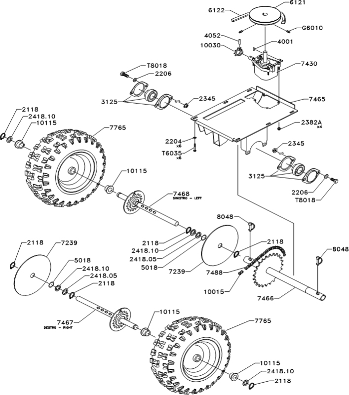 DW45 Spare Parts - Diagram 4