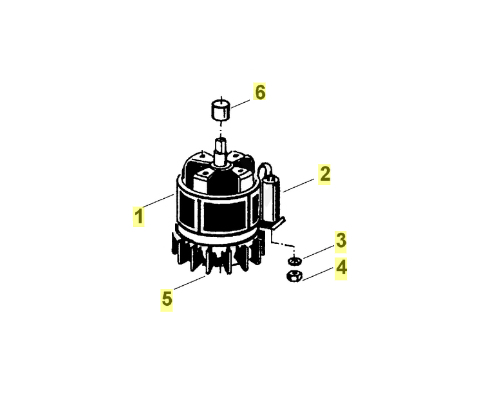 Viking GE120 - Engine Motor