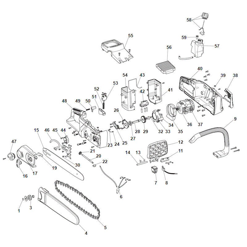 Mountfield MC48LI 274161003-M15 Spare Parts