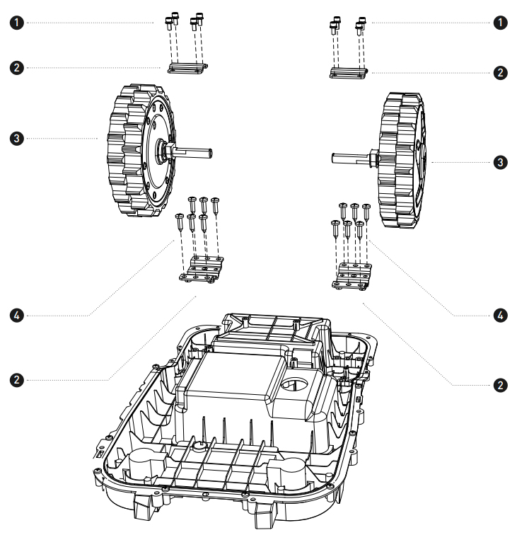 Parts for Segway Navimow H Series 2023 - 3