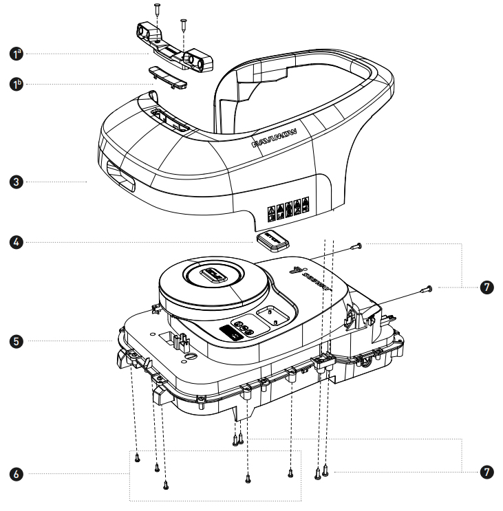 Parts for Segway Navimow H Series 2023 - 9