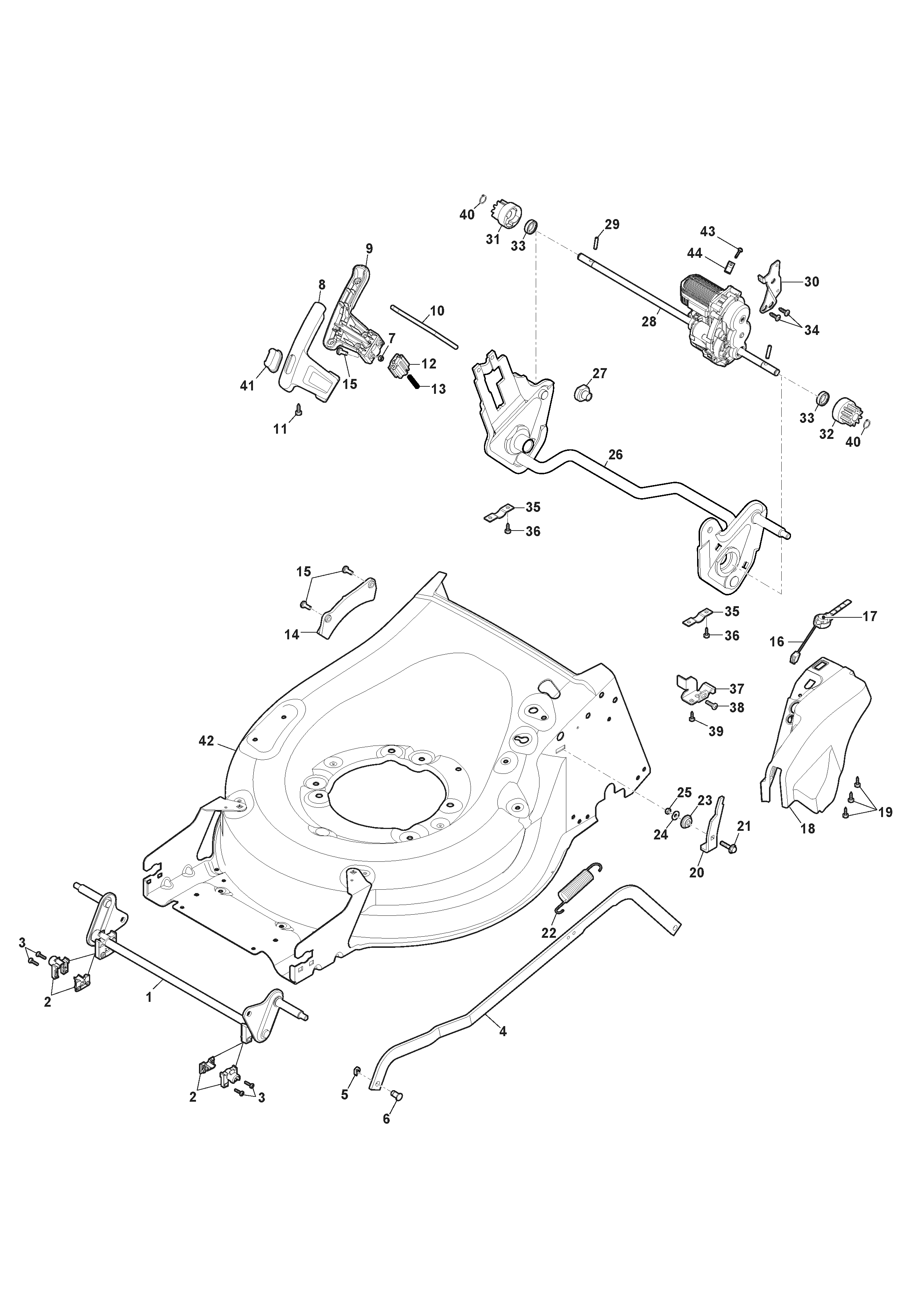 Stiga Twinclip 950 SQ AE - Deck and Height Adjusting - 294513898/ST1 Stiga Twinclip 950 SQ AE - Deck and Height Adjusting - 294513898/ST1