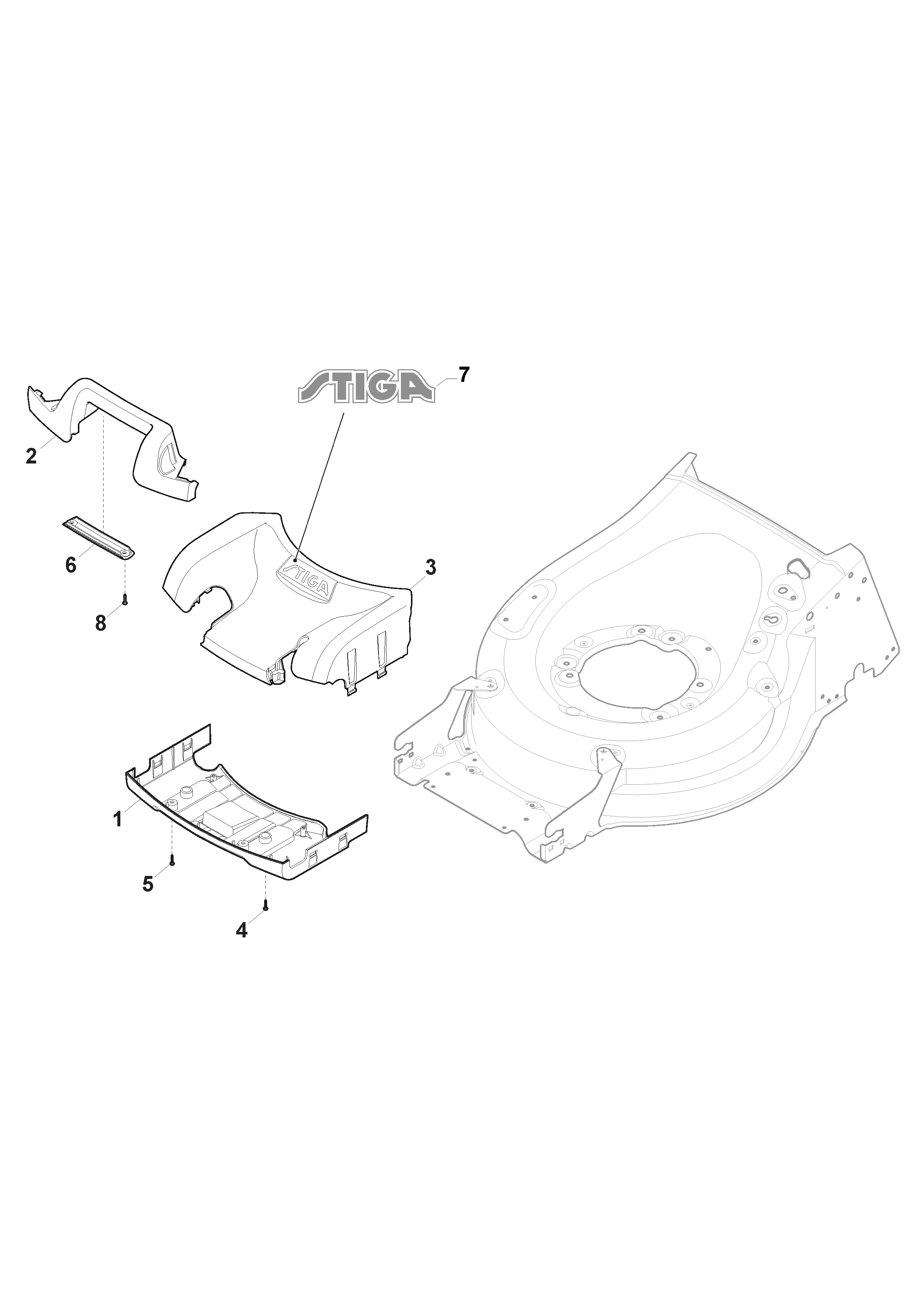 Stiga Twinclip 950 SQ AE - Mask Stiga Twinclip 950 SQ AE - Mask