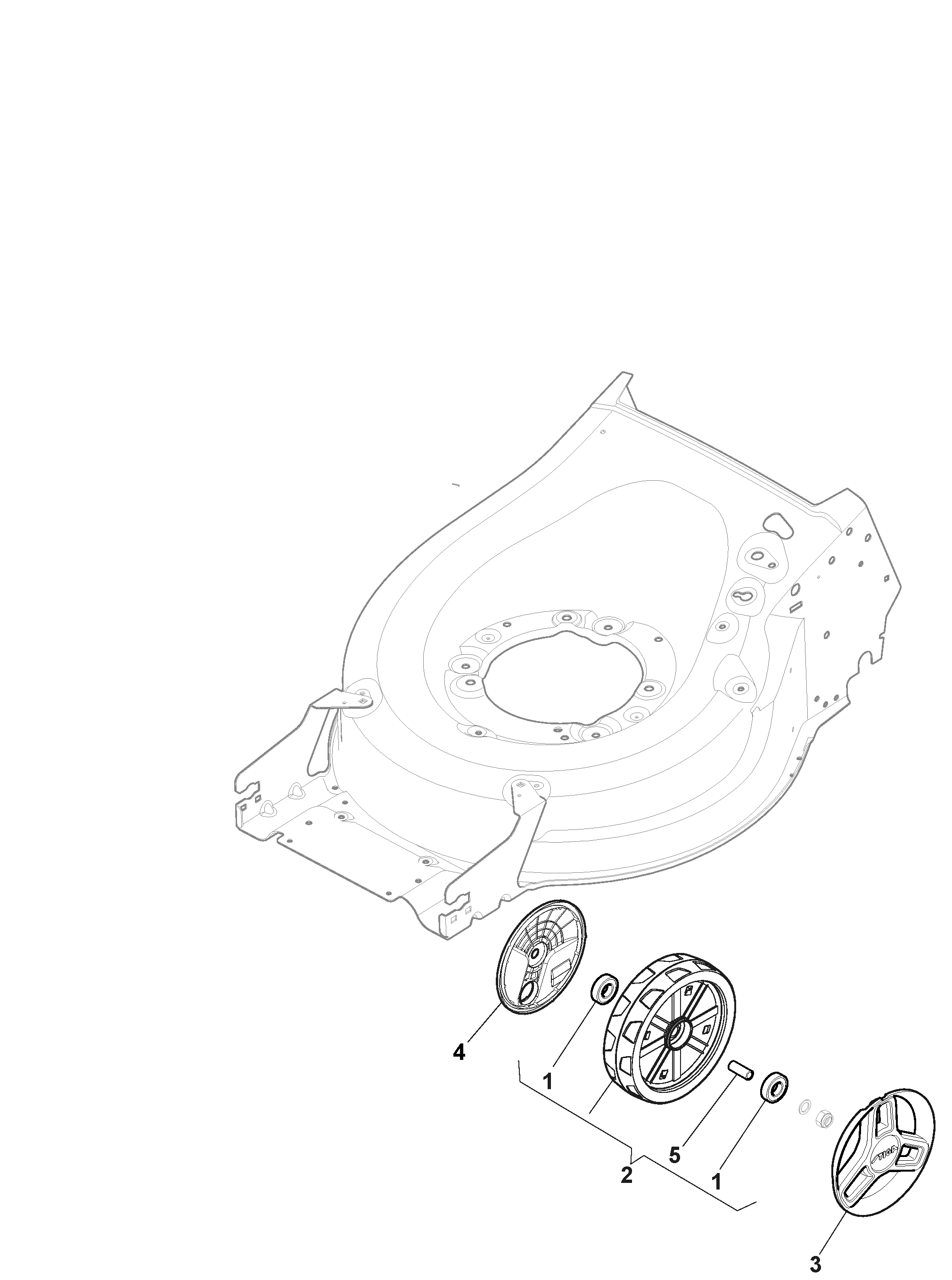 Stiga Twinclip 950e VR -  Wheels and Hubcaps